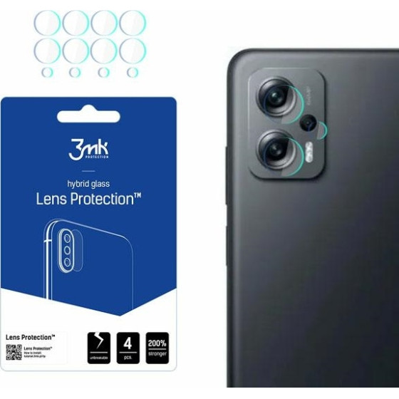 3MK Lens Protect Xiaomi POCO X4 GT 5G Camera Lens Protection 4pieces