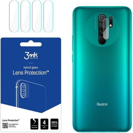 3MK Lens Protect Xiaomi Redmi 9 Camera Lens Protction 4pieces