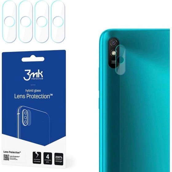 3MK Lens Protect Xiaomi Redmi 9A Camera Lens Protection 4pieces
