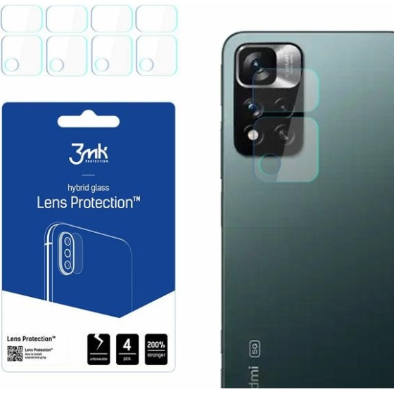 3MK Lens Protect Xiaomi Redmi Note 11Pro+ 5G Camera Lens Protection 4pieces