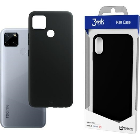 3MK Matt Case Realme C12 black