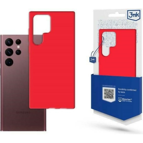 3MK Matt Case Sam S23 Ultra S918truskawka/strawberry