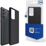 3MK Silicone Case Sam A52 4G/5G A52s 5Gczarny/black