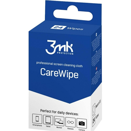 3MK Care Wet Wipes 24szt