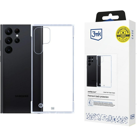 3MK Etui Just20g Clear Case do Samsung Galaxy S22 Ultra 5G