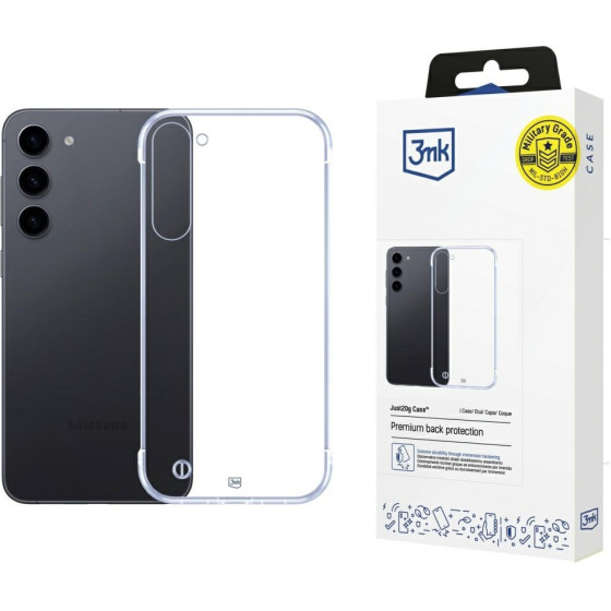 3MK Etui Just20g Clear Case do Samsung Galaxy S23+