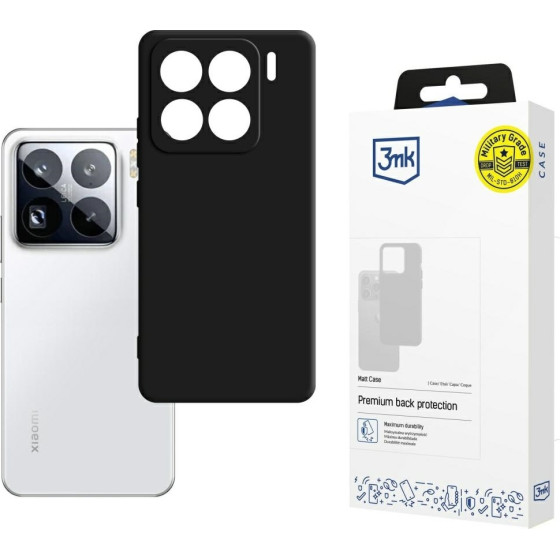 3MK Etui Matt Case do Xiaomi 15 Pro czarny