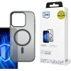 3MK Frosty MagCase iPhone 14 Pro Maxczarny/black