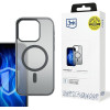 3MK Frosty MagCase iPhone 16 Proczarny/black