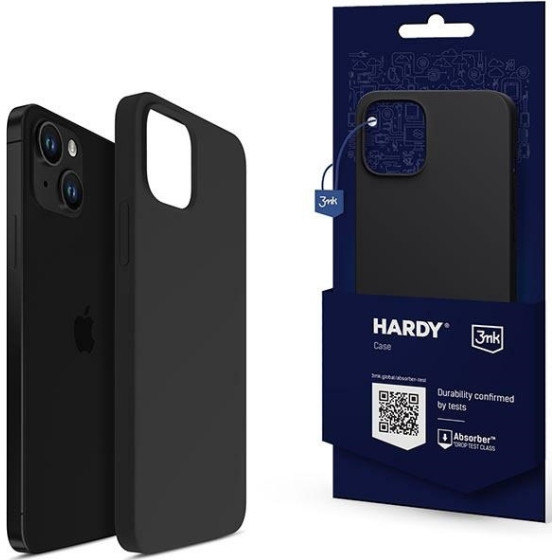 3MK Hardy Case iPhone 13 / 14 / 15 6.1''czarny/midnight black MagSafe