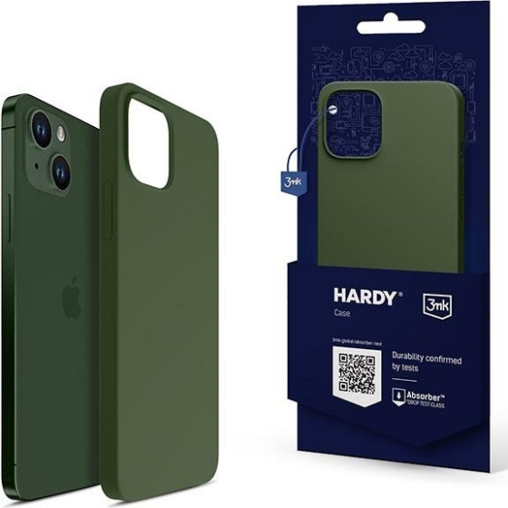3MK Hardy Case iPhone 13 / 14 / 15 6.1''zielony/alphine green MagSafe