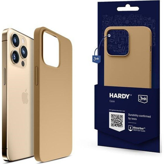 3MK Hardy Case iPhone 13 Pro Max 6,7''zloty/gold MagSafe