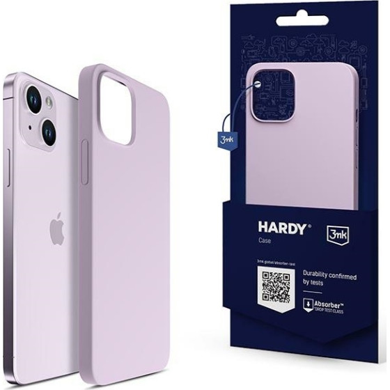 3MK Hardy Case iPhone 14 Plus / 15 Plus6.7'' fioletowy/light purple MagSafe