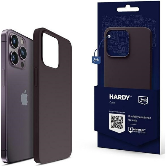 3MK Hardy Case iPhone 14 Pro Max 6,7''fioletowy/deep purple MagSafe