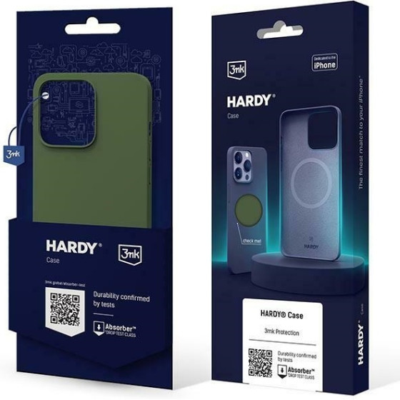 3MK Hardy Case iPhone 15 Plus / 14 Plus6.7'' zielony/alpine green MagSafe