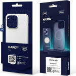 3MK Hardy Case iPhone 15 Pro 6.1''srebrno-bialy/silver-white MagSafe