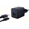 3MK Ladowarka sieciowa Hyper GaN Charger 20W 1xUSB-A 1XUSB-C PD QC4+ czarny