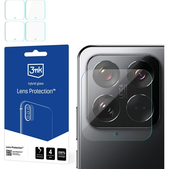 3MK Ochrona na obiektyw aparatu Lens Protect do Xiaomi 15 4szt
