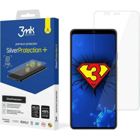 3MK Silver Protect+ Google Pixel 4 XL Antimicrobial Film with Wet Installation
