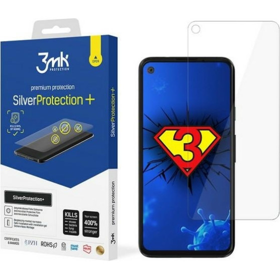 3MK Silver Protect+ Google Pixel 4a Antimicrobial Film with Wet Installation