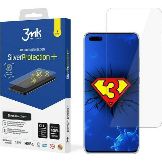 3MK Silver Protect+ Huawei Mate 40 Pro Antimicrobial Film with Wet Installation