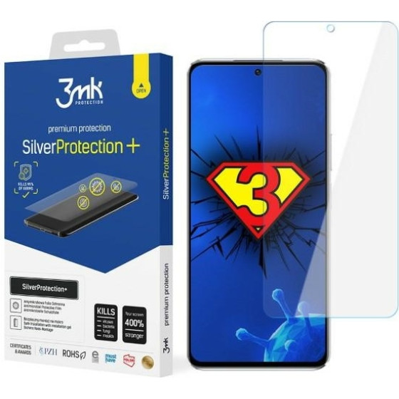 3MK Silver Protect+ Huawei Nova 10 SEFolia Antymikrobowa montowana na mokro