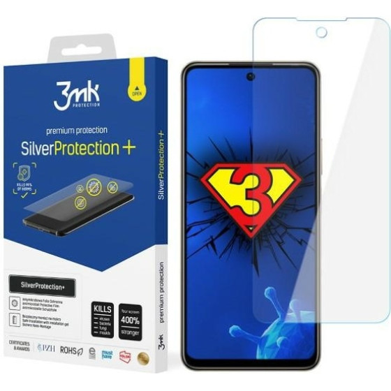 3MK Silver Protect+ Infinix Zero Ultra5G, Folia Antymikrobowa montowana na mokro