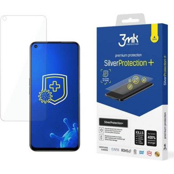 3MK Silver Protect+ Realme 8i Wet-Install Antimicrobial Film