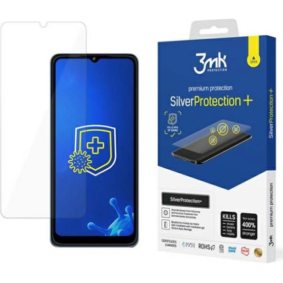 3MK Silver Protect+ T-Mobile T Phone5G / Revvl 6 5G Folia Antymikrobowa montowana na mokro