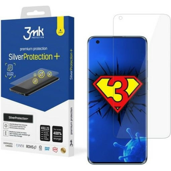 3MK Silver Protect+ Xiaomi Mi 10 Pro Antimicrobial Film with Wet Installation