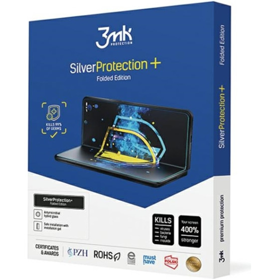 3MK SilverProtect+ Motorola Razr 2023/Razr 40 Folded Edition Folia Antymikrobowa montowana na mokro