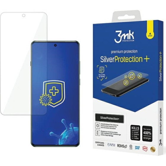 3MK SilverProtect+ Poco M6 Pro 4GFolia Antymikrobowa montowana na mokro