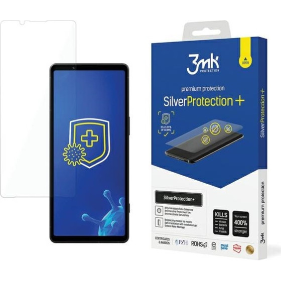3MK SilverProtect+ Sony Xperia 5 V FoliaAntymikrobowa montowana na mokro