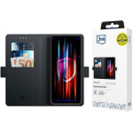 3MK Wallet Case Oppo Reno 10 Proczarny/black