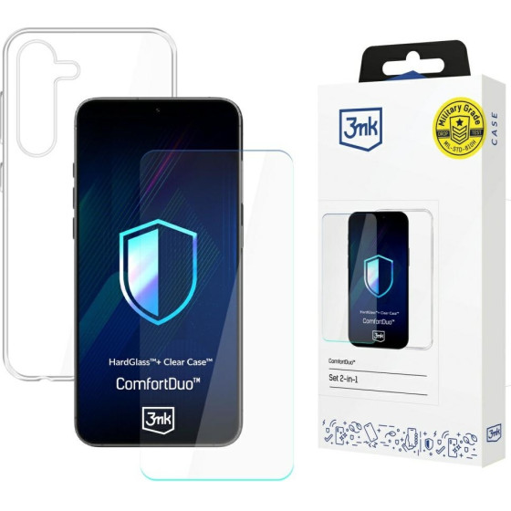 3MK Zestaw ComfortDuo Clear do Samsung Galaxy S25