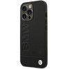 BMW iPhone 14 Pro 6,1'' black Leather Stamp - (BMHCP14LSLLBK)