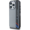 BMW iPhone 16 Pro 6.3'' grey hardcase Motorsport IML Vertical Stripe - (BMHCP16L23HTFEG)
