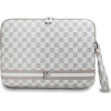 DKNY Sleeve 14'' beige Checkered Pattern Printed Stripes - (DKCS14PVSHLE)