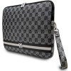 DKNY Sleeve 14'' black Checkered Pattern Printed Stripes - (DKCS14PVSHLK)