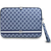DKNY Sleeve 14'' blue Checkered Pattern Printed Stripes - (DKCS14PVSHLB)