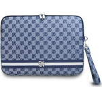 DKNY Sleeve 14'' blue Checkered Pattern Printed Stripes - (DKCS14PVSHLB)
