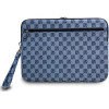 DKNY Sleeve 14'' blue Checkered Pattern Printed Stripes - (DKCS14PVSHLB)