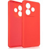 Beline Etui Silicone Xiaomi Redmi Note 14 czerwony/red