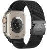 Beline pasek Apple Watch Oblique 42/44/45/49mm czarny/black