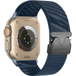 Beline pasek Apple Watch Oblique 42/44/45/49mm granatowy/navy