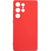 Beline Silicone Case Samsung S25 Ultra red
