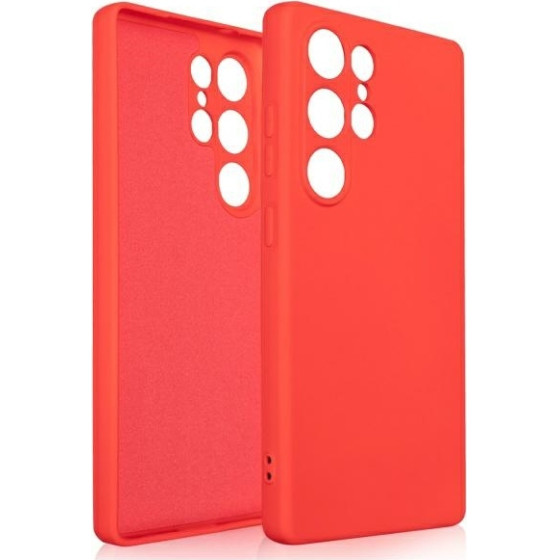 Beline Silicone Case Samsung S25 Ultra red