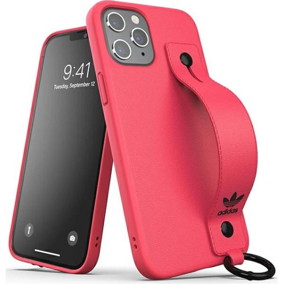 ADIDAS Or Hand Strap Case iPhone12 Pro Max rozowy/Signal Pink - (42398)