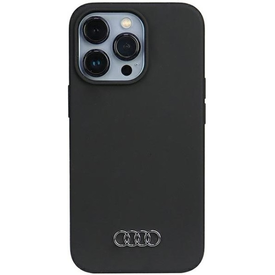 Audi Silicone Case Iphone 13 Pro / 13 6.1'' Black Hardcase - (AU-LSRIP13P-Q3/D1-BK)