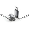 Awei Adapter Lightning/USB-C Szare /Grey - (A12)
